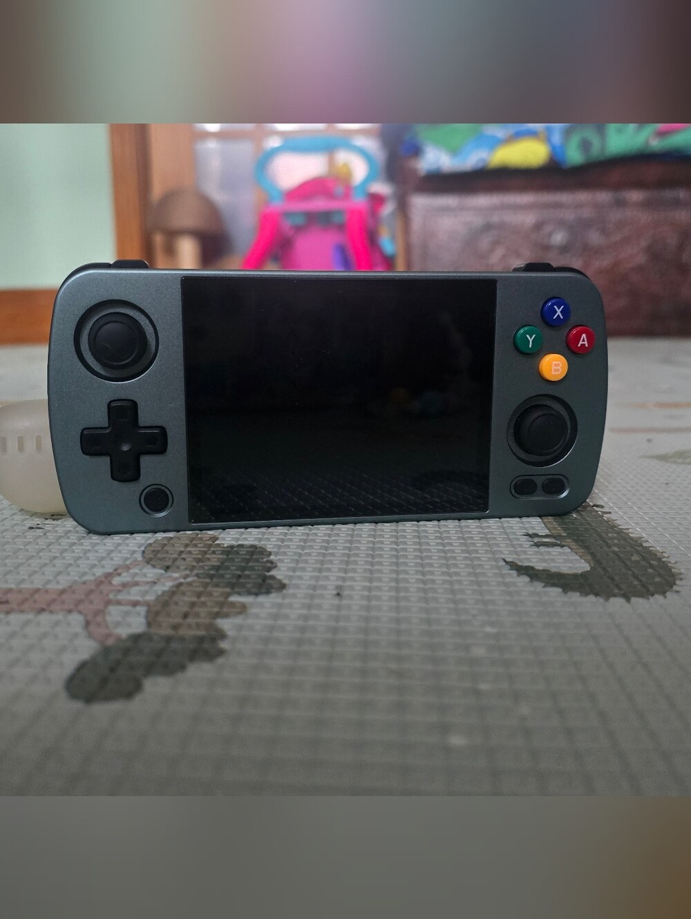 Handheld Gaming Console - Gray Portable Video Game System